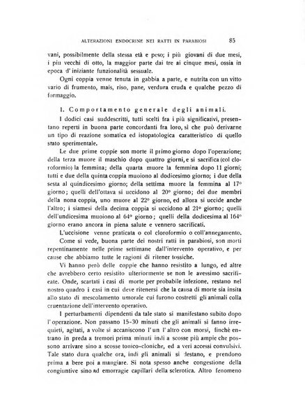 Archivio di scienze biologiche