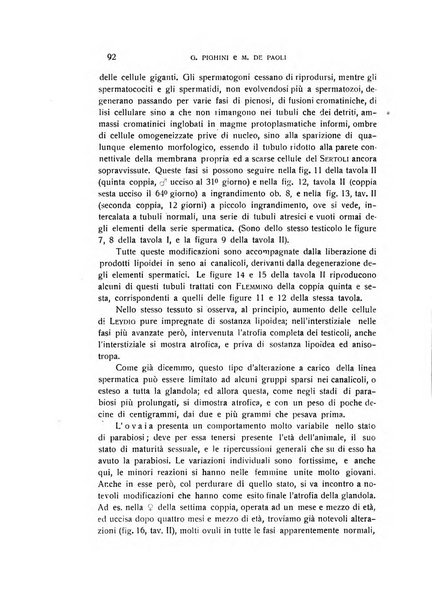 Archivio di scienze biologiche