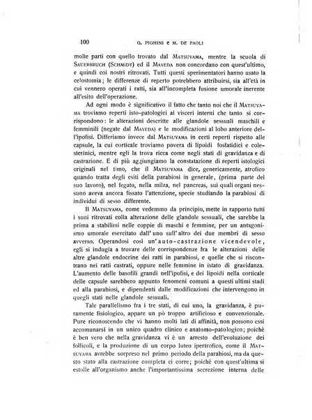 Archivio di scienze biologiche