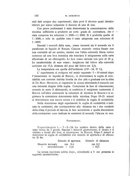 Archivio di scienze biologiche