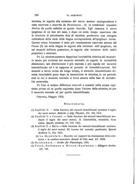 Archivio di scienze biologiche