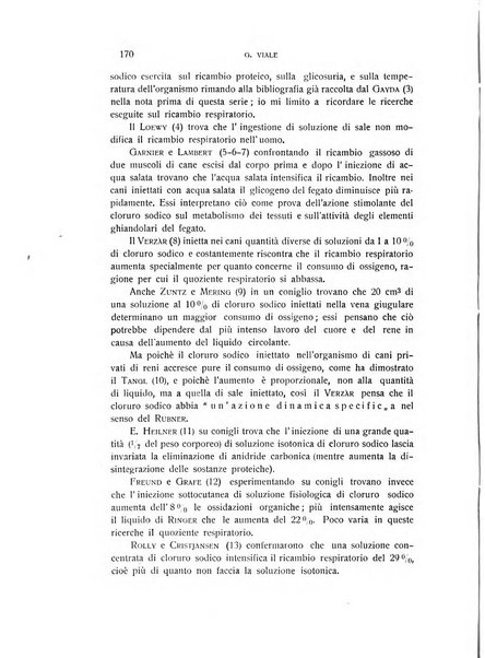 Archivio di scienze biologiche