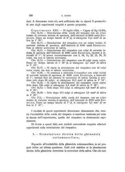 Archivio di scienze biologiche