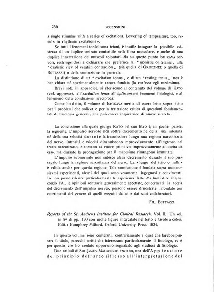 Archivio di scienze biologiche