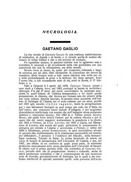 Archivio di scienze biologiche