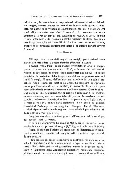 Archivio di scienze biologiche