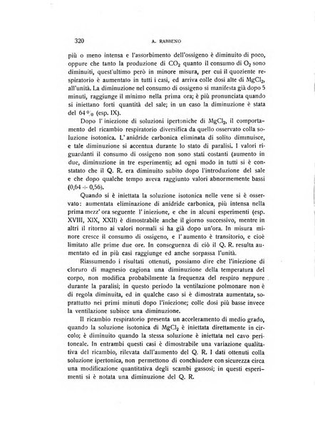 Archivio di scienze biologiche