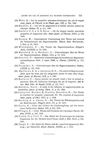 Archivio di scienze biologiche