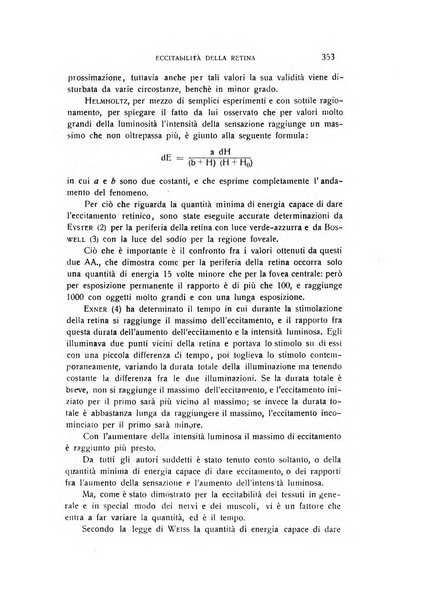 Archivio di scienze biologiche