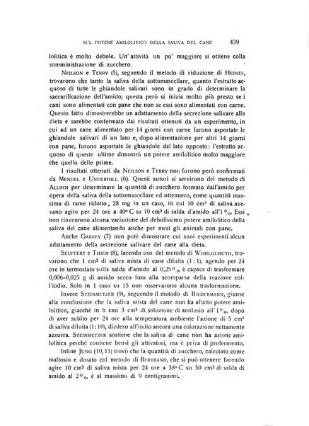 Archivio di scienze biologiche