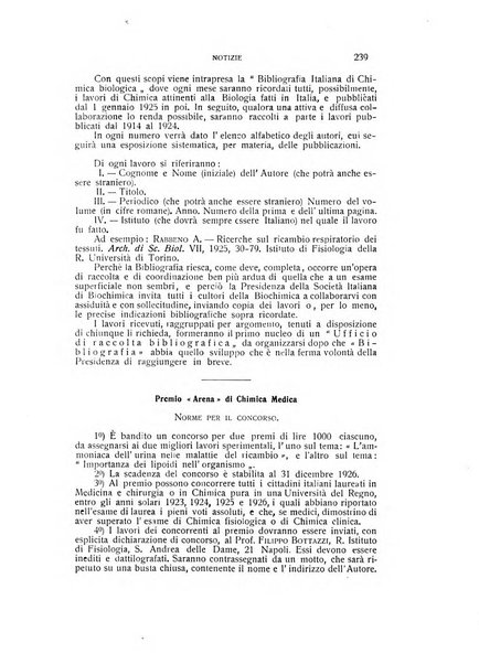 Archivio di scienze biologiche