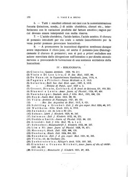 Archivio di scienze biologiche