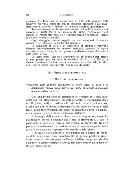 Archivio di scienze biologiche