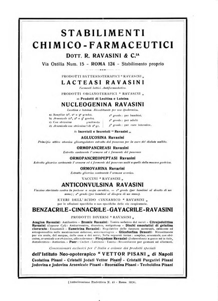 Archivio di scienze biologiche