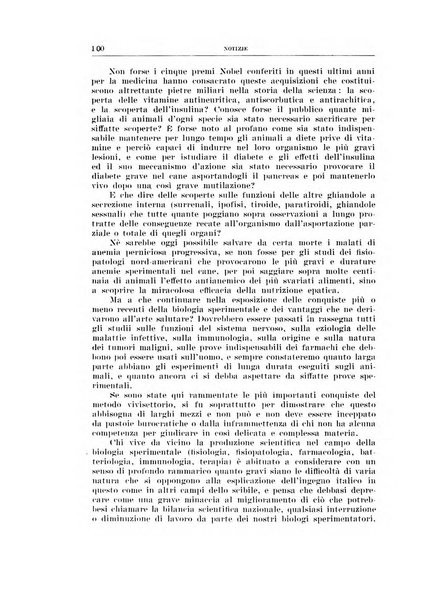 Archivio di scienze biologiche