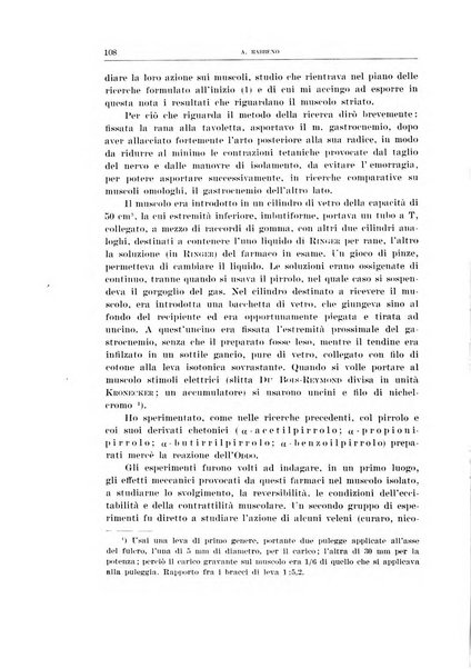 Archivio di scienze biologiche