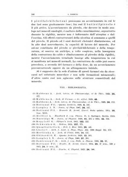 Archivio di scienze biologiche