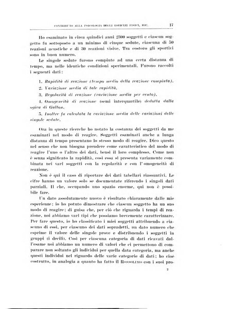 Archivio di scienze biologiche