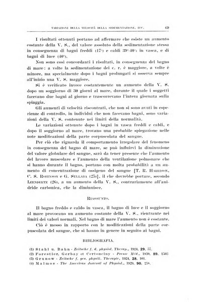 Archivio di scienze biologiche