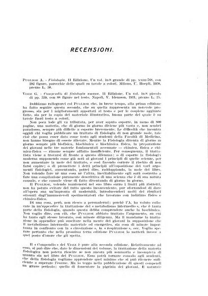 Archivio di scienze biologiche