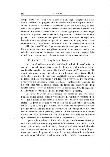 Archivio di scienze biologiche