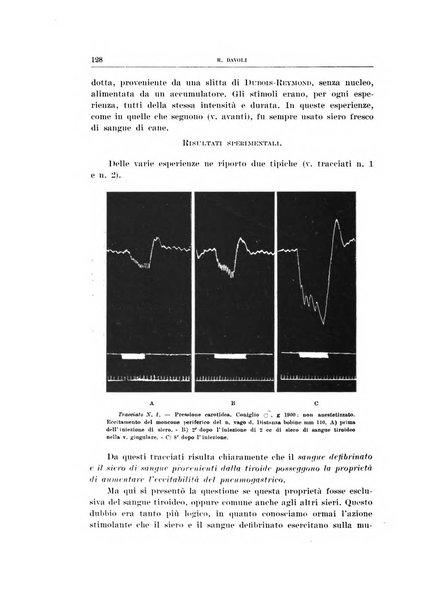 Archivio di scienze biologiche