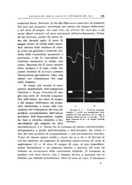 Archivio di scienze biologiche