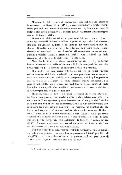 Archivio di scienze biologiche