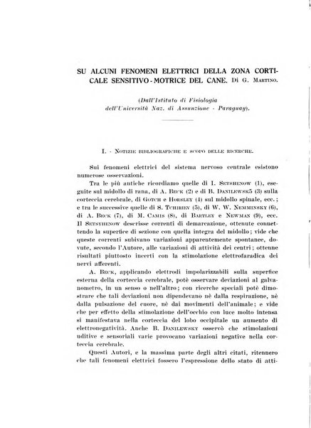 Archivio di scienze biologiche