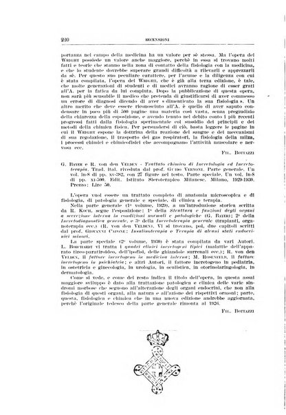 Archivio di scienze biologiche