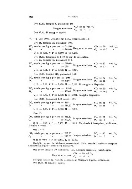 Archivio di scienze biologiche