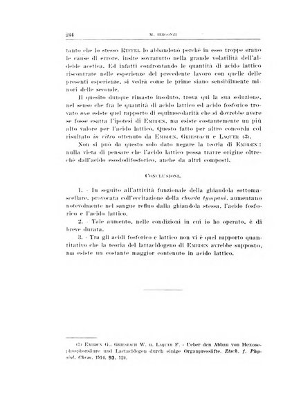 Archivio di scienze biologiche