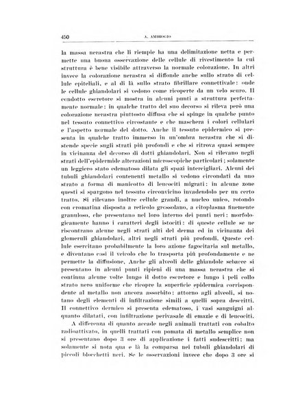 Archivio di scienze biologiche