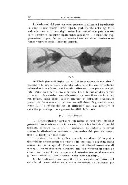 Archivio di scienze biologiche