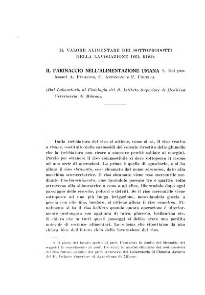 Archivio di scienze biologiche