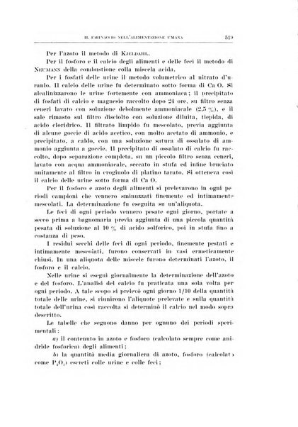 Archivio di scienze biologiche