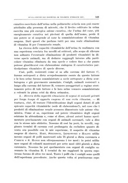 Archivio di scienze biologiche