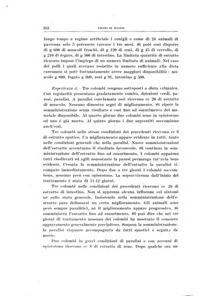 Archivio di scienze biologiche