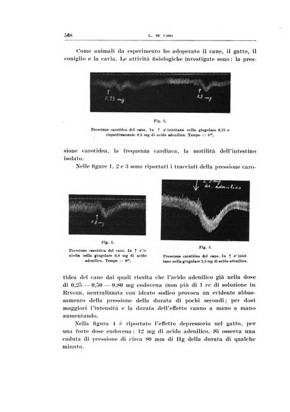 Archivio di scienze biologiche