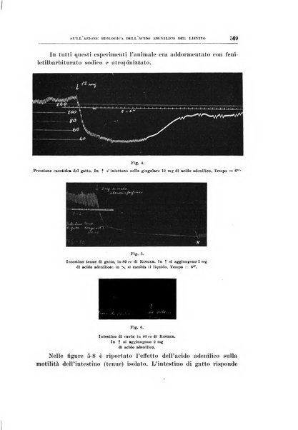 Archivio di scienze biologiche