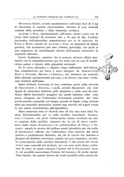 Archivio di scienze biologiche