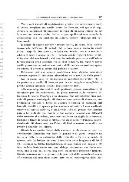 Archivio di scienze biologiche