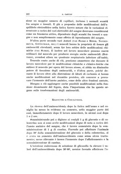 Archivio di scienze biologiche