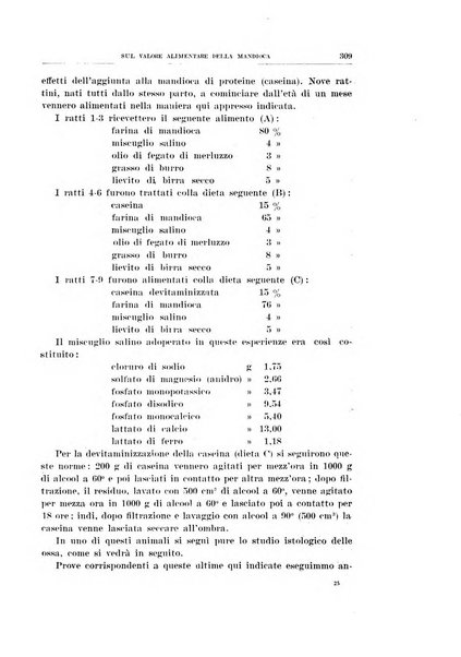 Archivio di scienze biologiche