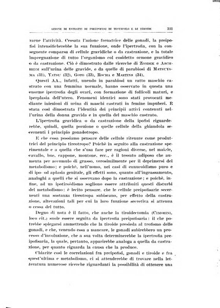 Archivio di scienze biologiche