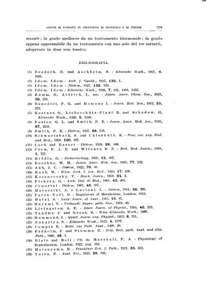 Archivio di scienze biologiche