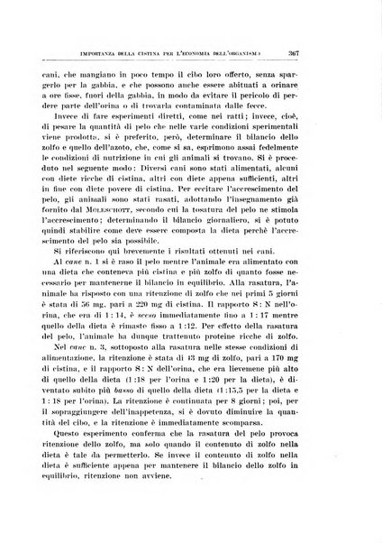 Archivio di scienze biologiche