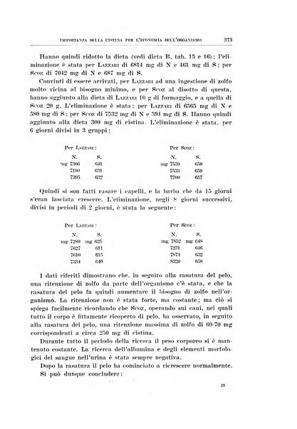 Archivio di scienze biologiche