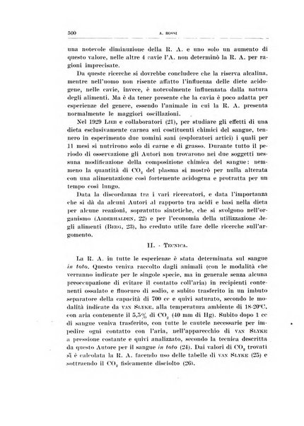 Archivio di scienze biologiche