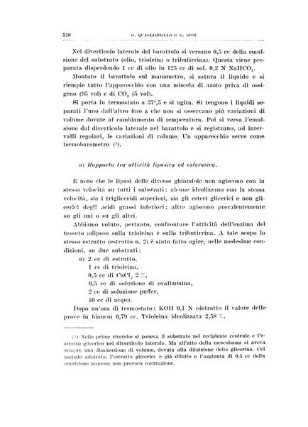 Archivio di scienze biologiche